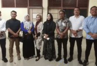 Ketua dan anggota DPRK Langsa selsai konprensi pers