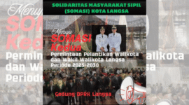 Brosur Gerakan Solidaritas Masyarakat Sipil (SOMASI) Kota Langsa