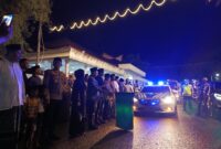 Caption : Wali Kota dan Wakil Wali Kota Langsa bersama Forkopimda melepas Pawai Takbir di Lapangan Merdeka Langsa (Foto:langsa.klikindonesi.co)
