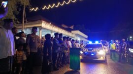 Caption : Wali Kota dan Wakil Wali Kota Langsa bersama Forkopimda melepas Pawai Takbir di Lapangan Merdeka Langsa (Foto:langsa.klikindonesi.co)