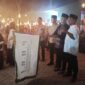Caption : Walikota Langsa melepas pawai obor dalam rangka menyambut Tahun Baru Islam 1 Muharram 1447 H di Gampong Baroh.(doc)langsa.klikindonesia.co