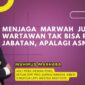 Caption: Foto Mahmud Marhaba, Ketum DPP PJS dan Ahli Pers Dewan Pers(doc)langsa.klikindonesia.co