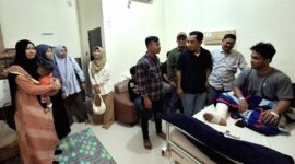 Caption: kunjungan Manajer, Maskep dan Karyawan PkS CGR