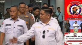 Caption:  Ketua Umum DPP HMTN-MP, Asril Naska Bersama Ketua Satgas Nasional HMTN-MP Budi Ilham dalam sebuah kesempatan.