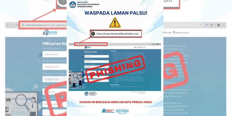 Kemendikdasmen keluarkan peringatan terkait berbagai link atau laman palsu.