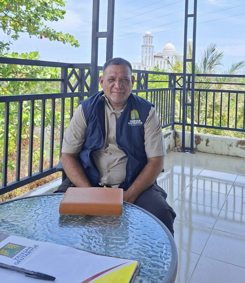 Caption:  Nasruddin (Yayasan Geutanyoe)