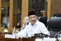 Caption: Suasana Rapat Komisi X DPR-RI